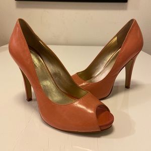 Coral 5” Nine West Peeptoe